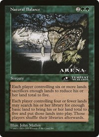 Natural Balance (Oversized) [Oversize Cards] | Devastation Store