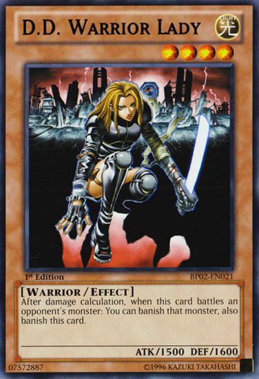 D.D. Warrior Lady [BP02-EN021] Mosaic Rare | Devastation Store