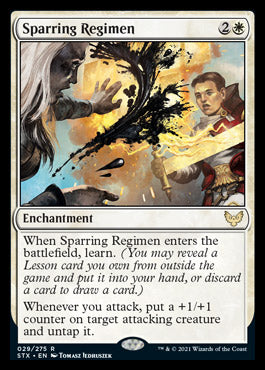 Sparring Regimen [Strixhaven: School of Mages] | Devastation Store