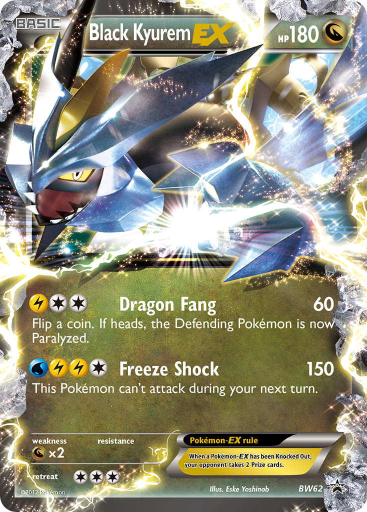 Black Kyurem EX (BW62) [Black & White: Black Star Promos] | Devastation Store