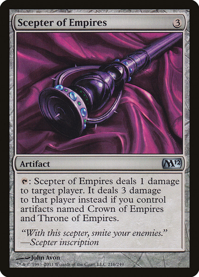 Scepter of Empires [Magic 2012] - Devastation Store | Devastation Store