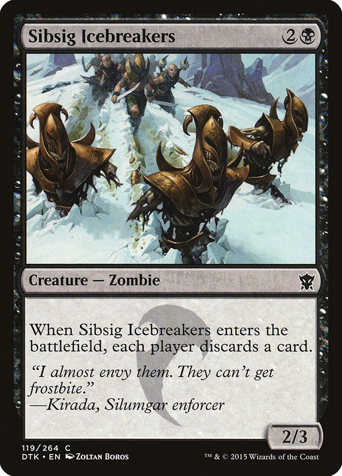 Sibsig Icebreakers [Dragons of Tarkir] - Devastation Store | Devastation Store