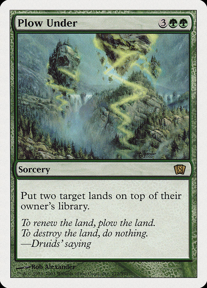Plow Under [Eighth Edition] - Devastation Store | Devastation Store