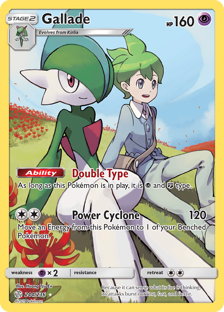 Gallade (244/236) [Sun & Moon: Cosmic Eclipse] | Devastation Store