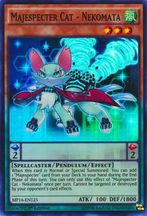 Majespecter Cat - Nekomata [MP16-EN125] Super Rare | Devastation Store