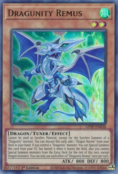 Dragunity Remus [GFTP-EN038] Ultra Rare | Devastation Store