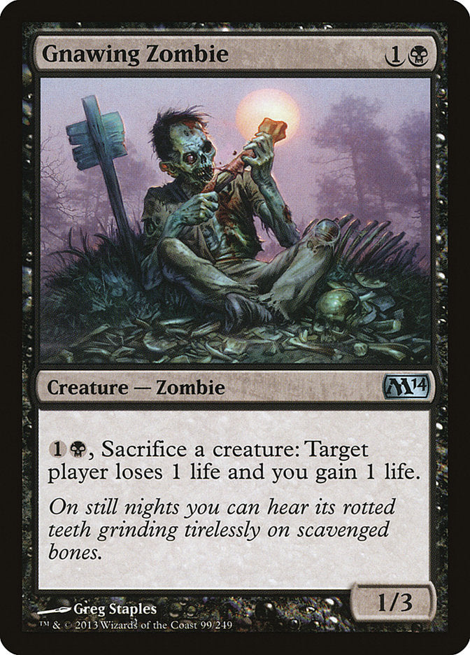 Gnawing Zombie [Magic 2014] - Devastation Store | Devastation Store