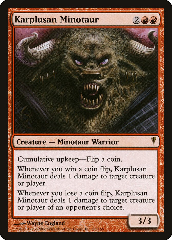Karplusan Minotaur [Coldsnap] | Devastation Store