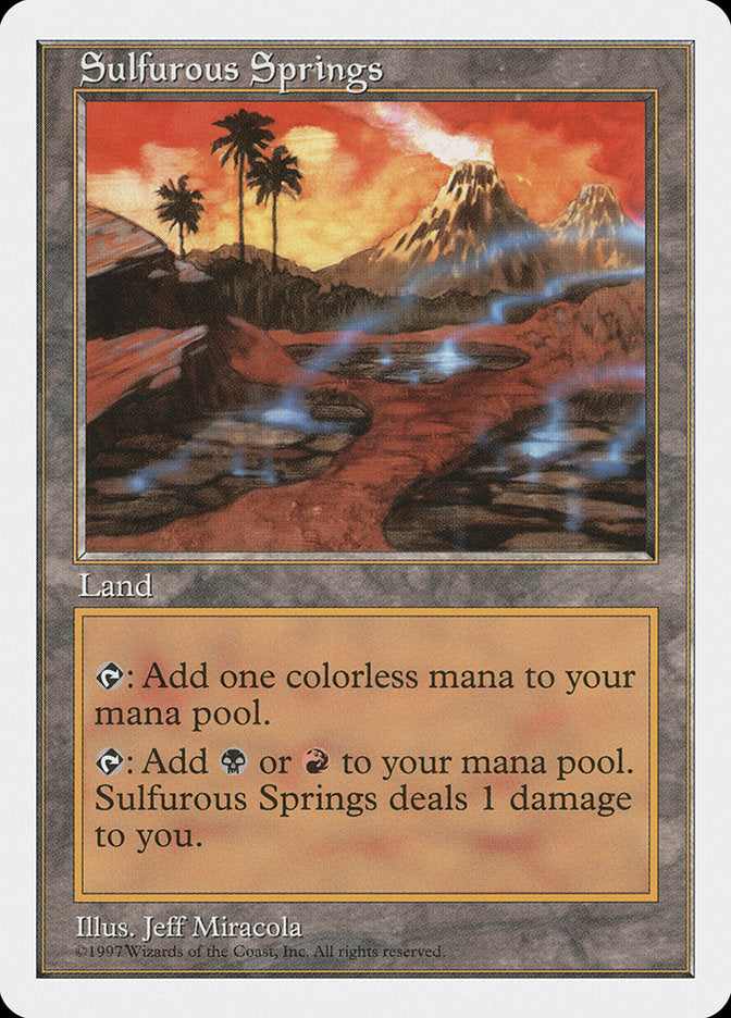 Sulfurous Springs [Fifth Edition] - Devastation Store | Devastation Store