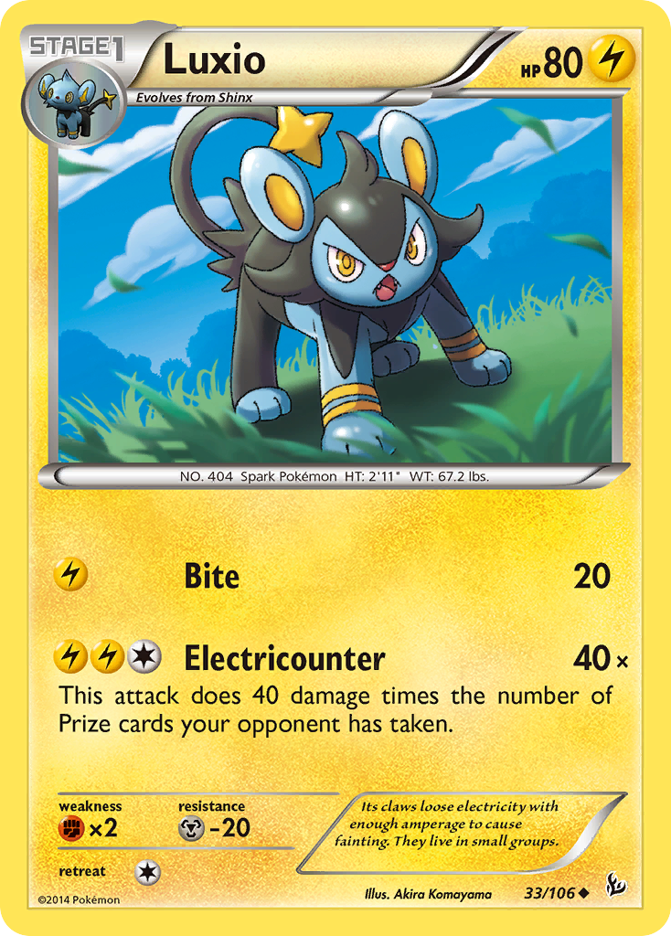 Luxio (33/106) [XY: Flashfire] | Devastation Store