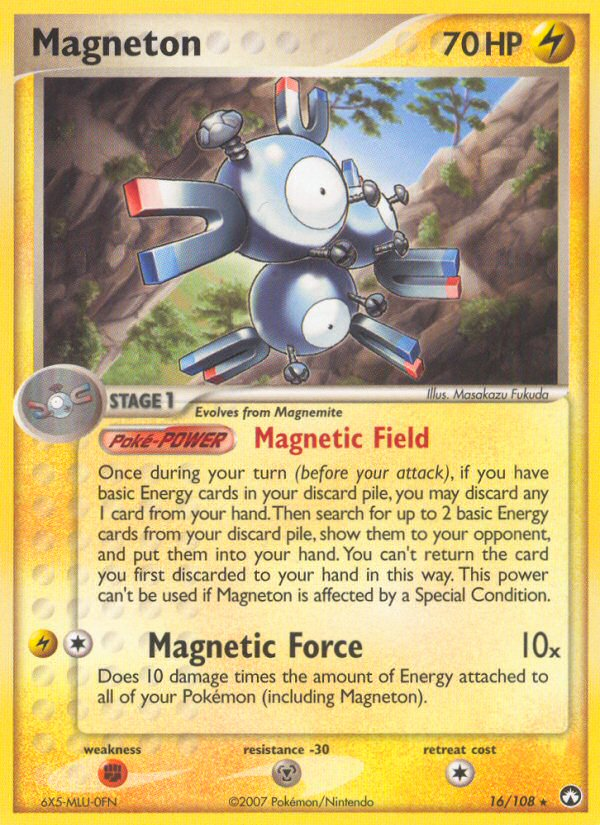 Magneton (16/108) [EX: Power Keepers] | Devastation Store
