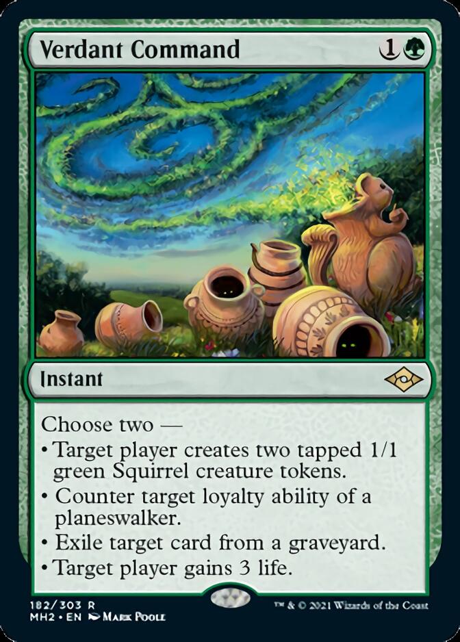 Verdant Command [Modern Horizons 2] | Devastation Store