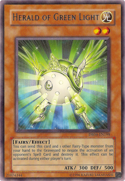 Herald of Green Light [DR04-EN198] Common | Devastation Store