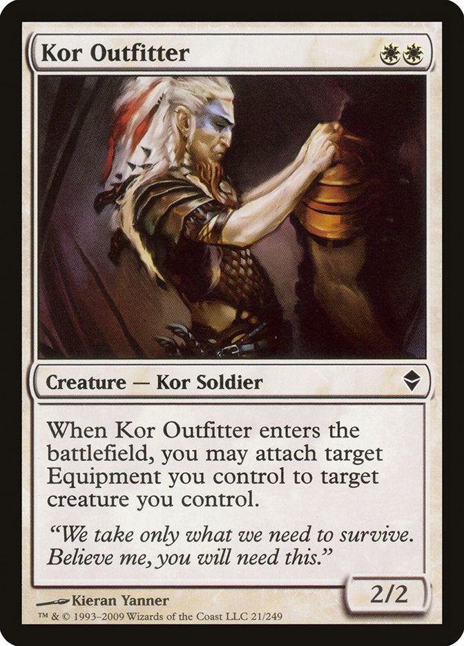 Kor Outfitter [Zendikar] - Devastation Store | Devastation Store