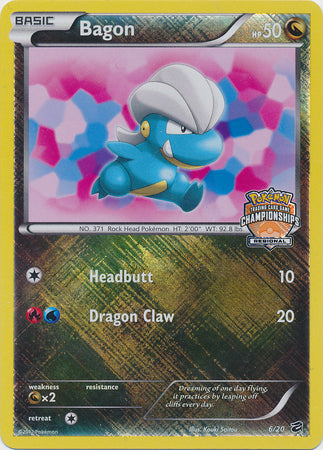 Bagon (6/20) (Regional Championship) [Black & White: Dragon Vault] | Devastation Store
