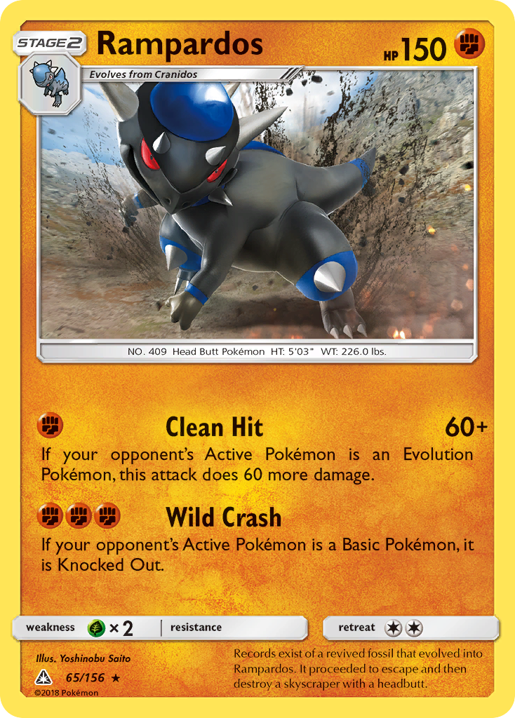 Rampardos (65/156) [Sun & Moon: Ultra Prism] | Devastation Store
