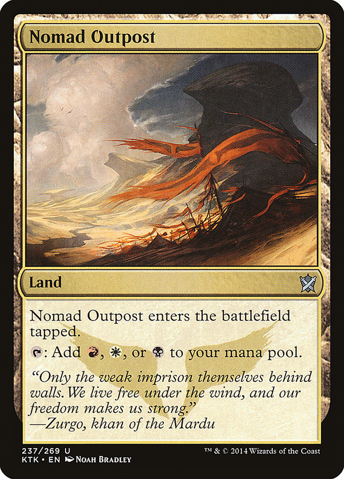 Nomad Outpost [Khans of Tarkir] | Devastation Store