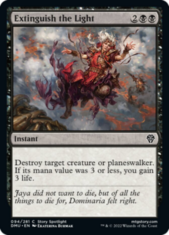 Extinguish the Light [Dominaria United] | Devastation Store