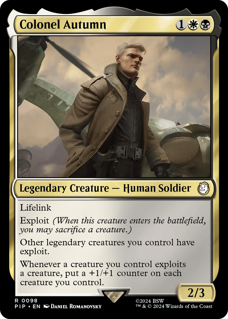 Colonel Autumn [Fallout] | Devastation Store