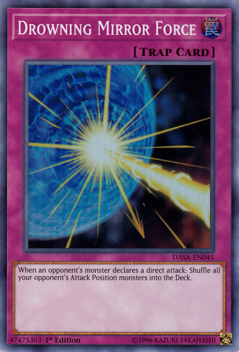 Drowning Mirror Force [DASA-EN045] Super Rare | Devastation Store
