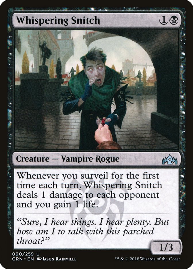 Whispering Snitch [Guilds of Ravnica] | Devastation Store