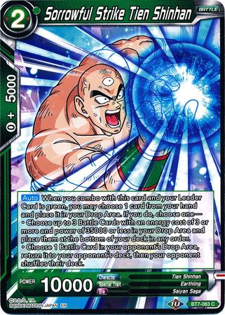 Sorrowful Strike Tien Shinhan [BT7-063] | Devastation Store