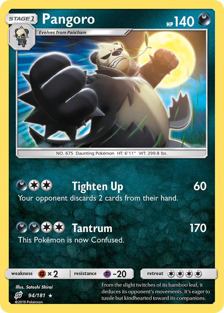 Pangoro (94/181) [Sun & Moon: Team Up] | Devastation Store