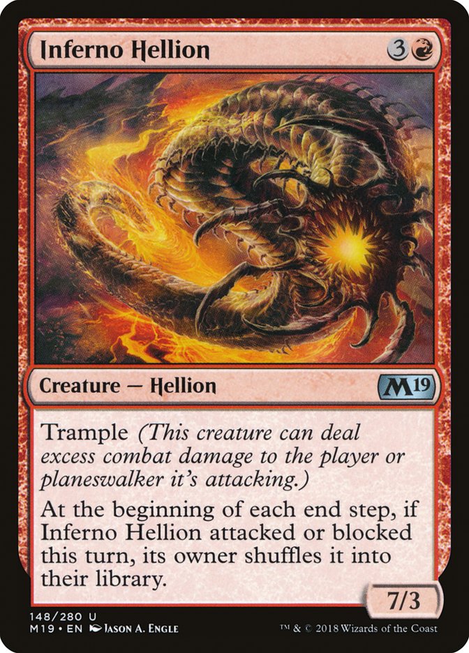 Inferno Hellion [Core Set 2019] | Devastation Store