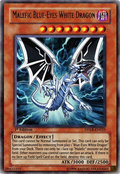 Malefic Blue-Eyes White Dragon [DPKB-EN023] Ultra Rare | Devastation Store