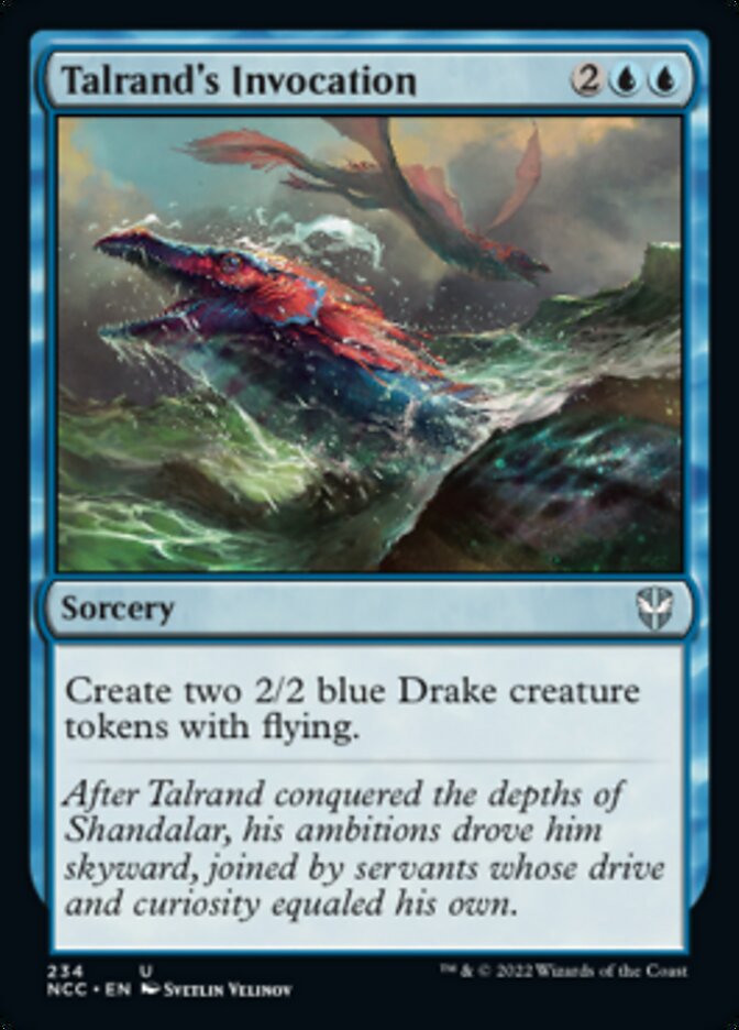 Talrand's Invocation [Streets of New Capenna Commander] | Devastation Store