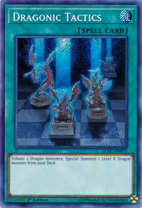 Dragonic Tactics [LCKC-EN073] Secret Rare | Devastation Store