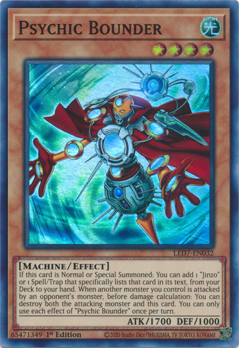Psychic Bounder [LED7-EN032] Super Rare | Devastation Store