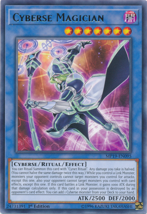 Cyberse Magician [MP19-EN095] Rare | Devastation Store