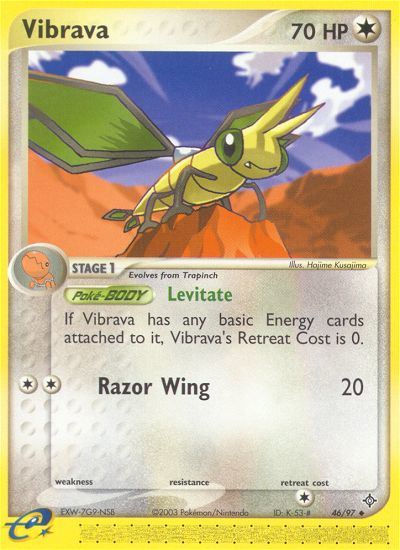 Vibrava (46/97) [EX: Dragon] | Devastation Store