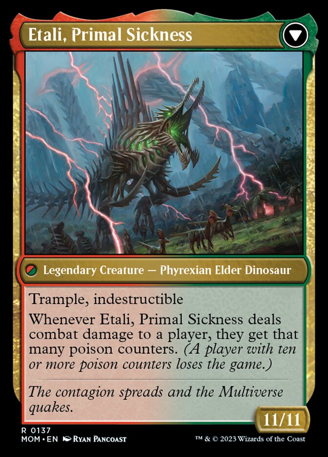 Etali, Primal Conqueror // Etali, Primal Sickness [March of the Machine] | Devastation Store
