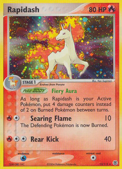 Rapidash (13/112) [EX: FireRed & LeafGreen] | Devastation Store