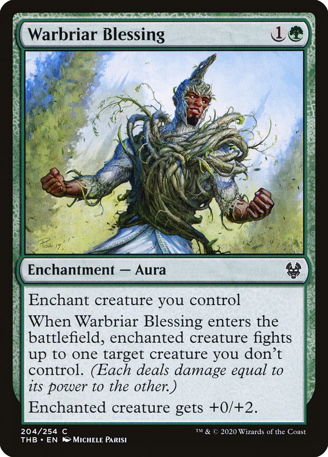 Warbriar Blessing [Theros Beyond Death] | Devastation Store