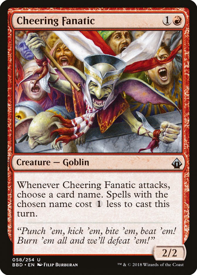 Cheering Fanatic [Battlebond] - Devastation Store | Devastation Store
