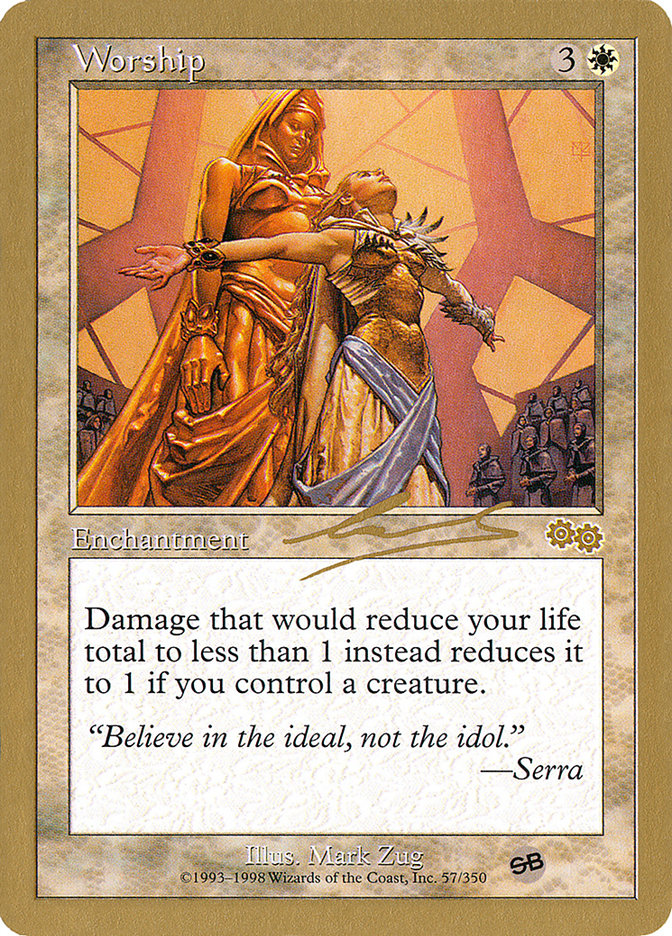 Worship (Nicolas Labarre) (SB) [World Championship Decks 2000] | Devastation Store