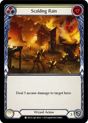 Scalding Rain (Yellow) [ARC142] Unlimited Edition Rainbow Foil - Devastation Store | Devastation Store