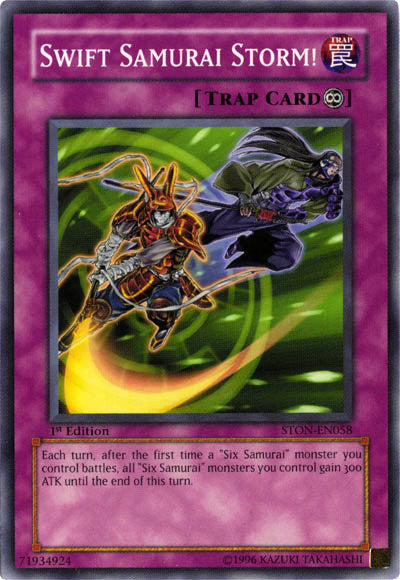 Swift Samurai Storm! [STON-EN058] Common | Devastation Store