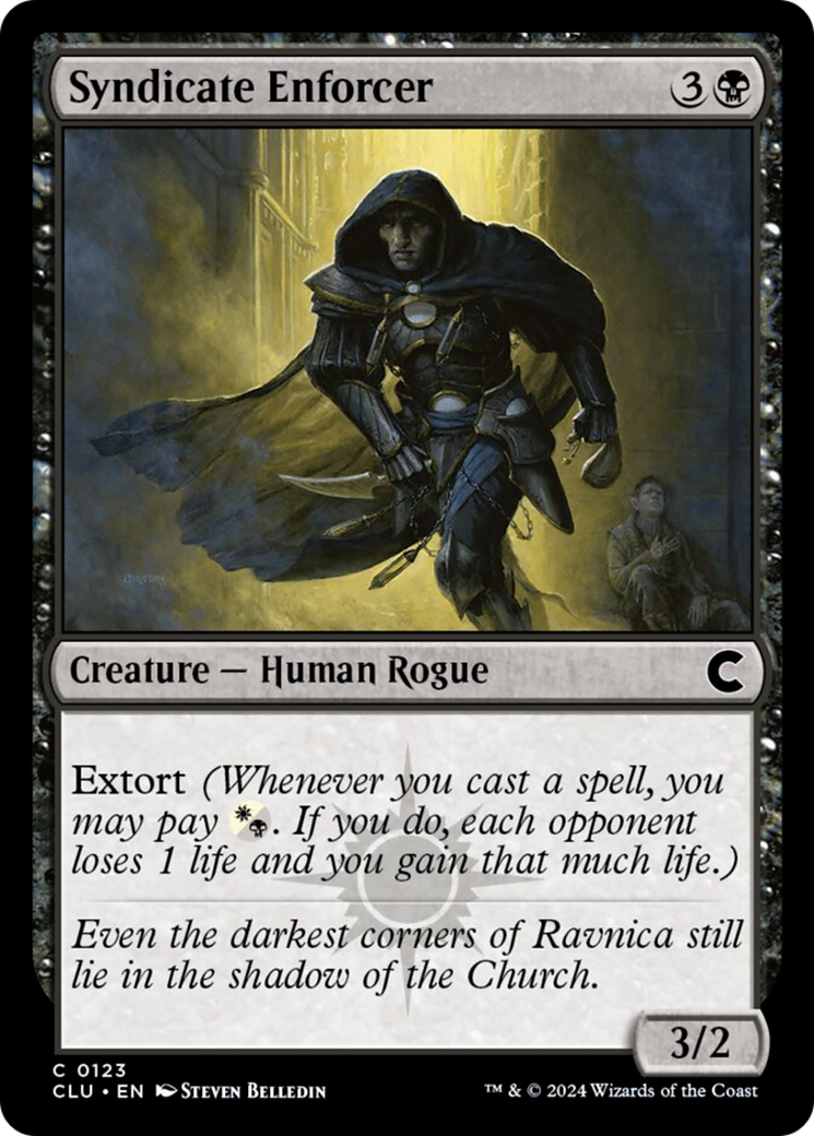 Syndicate Enforcer [Ravnica: Clue Edition] | Devastation Store