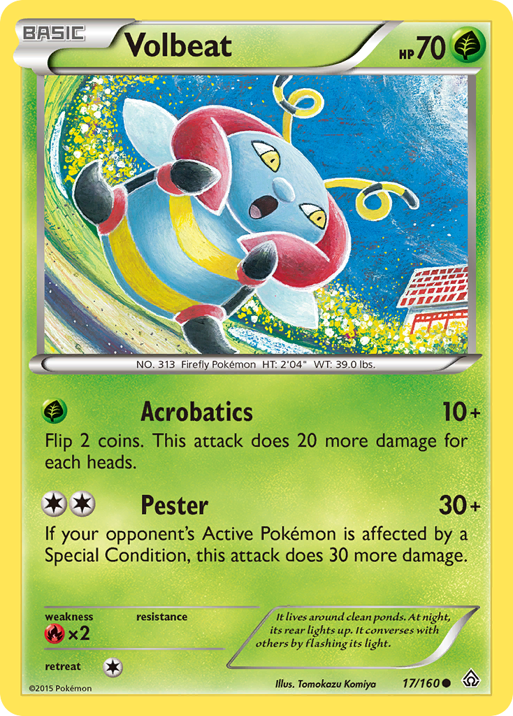Volbeat (17/160) [XY: Primal Clash] | Devastation Store