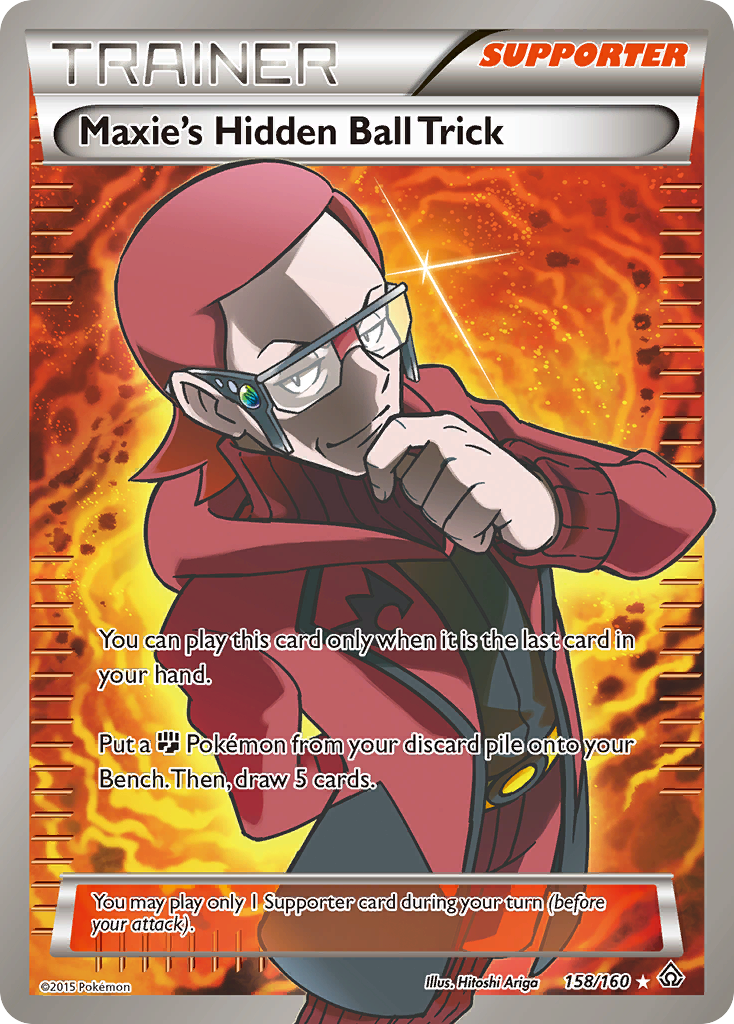 Maxie's Hidden Ball Trick (158/160) [XY: Primal Clash] | Devastation Store