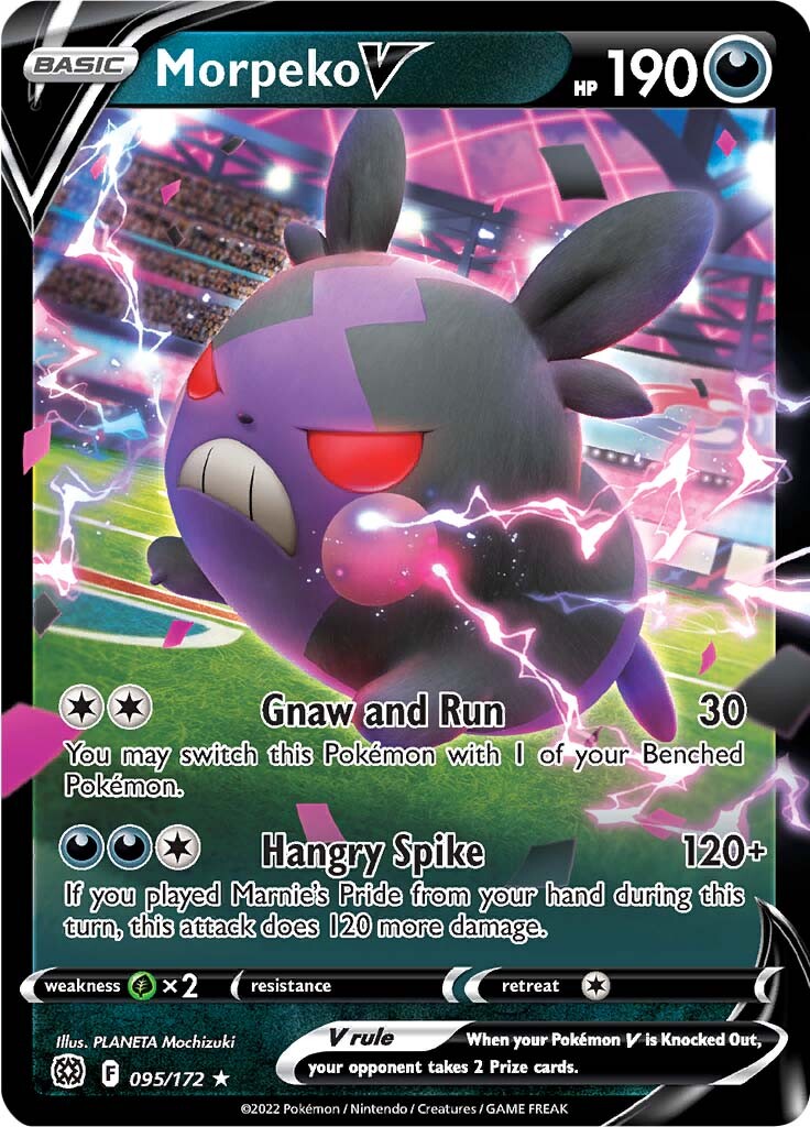 Morpeko V (095/172) [Sword & Shield: Brilliant Stars] | Devastation Store