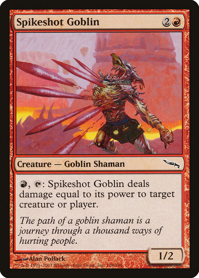 Spikeshot Goblin [Mirrodin] - Devastation Store | Devastation Store
