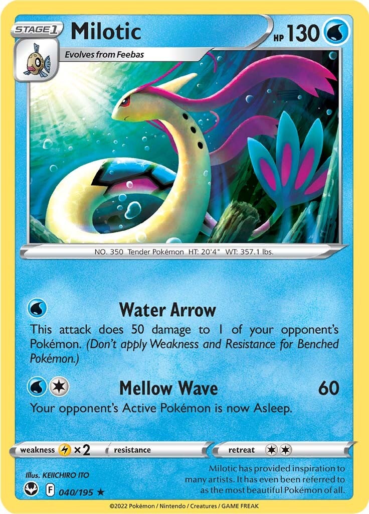 Milotic (040/195) [Sword & Shield: Silver Tempest] | Devastation Store