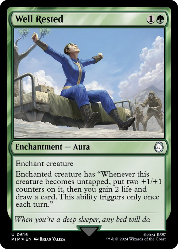 Well Rested (Surge Foil) [Fallout] | Devastation Store
