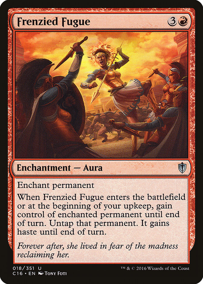 Frenzied Fugue [Commander 2016] | Devastation Store