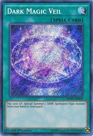 Dark Magic Veil [MVP1-ENS19] Secret Rare | Devastation Store